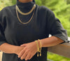 Fishbone Gold Bracelet