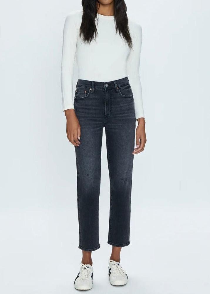 THE CHARLIE HIGH RISE STRAIGHT - FLAT IRON VINTAGE