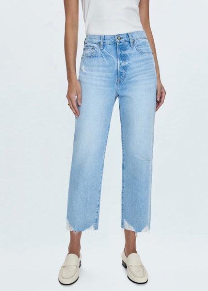 CASSIE SUPER HIGH RISE STRAIGHT JEAN - LEISURE VINTAGE