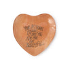 Small Heart Decoupage Plate