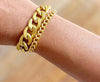 Double Chain Gold Bracelet