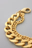 Double Chain Gold Bracelet