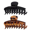 Oversized Matte Claw Clip-2pc set