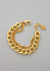 Double Chain Gold Bracelet
