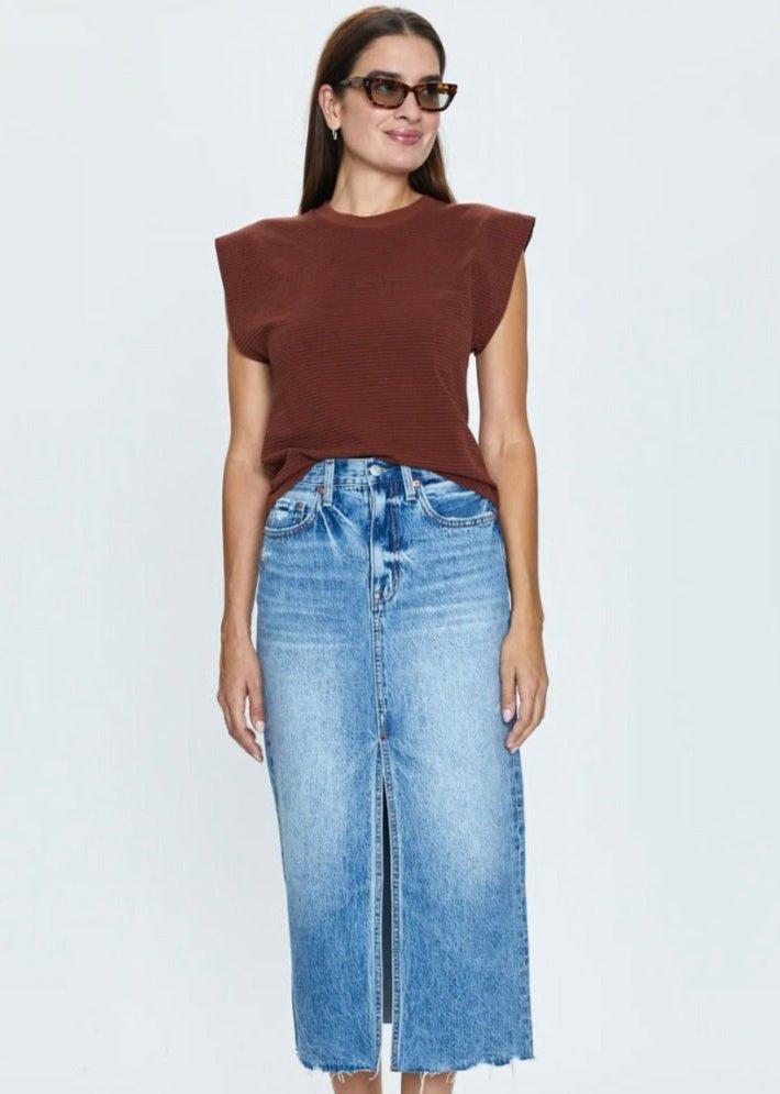 ALICE MIDI SKIRT - PORTAIT VINTAGE