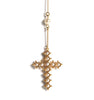 Saint Mia Rosary Style Necklace - Cream Pearl