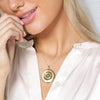 Necklace gold - cherish gold locket