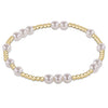 Hope Unwritten 5mm bead bracelet - pearl