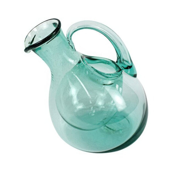 Round White Wine Decanter w/ Ice Pocket