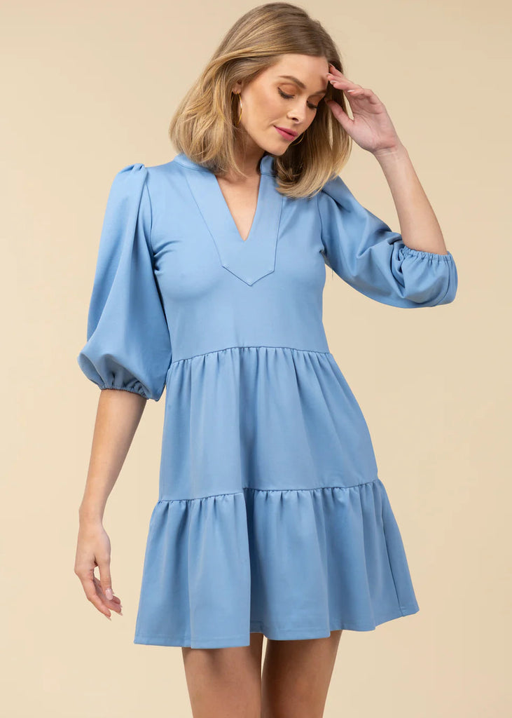The Tory Ponte Dress - Oxford