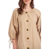 PHEEBES BUTTON DOWN DRESS