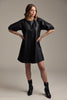 RAINE LEATHER DRESS