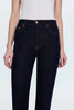 BRI ANKLE HIGH RISE SLIM STRAIGHT JEAN - NIGHTFALL