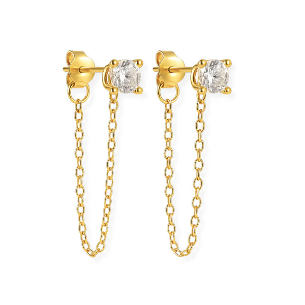 Sloane Chain Stud Earring
