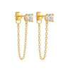 Sloane Chain Stud Earring