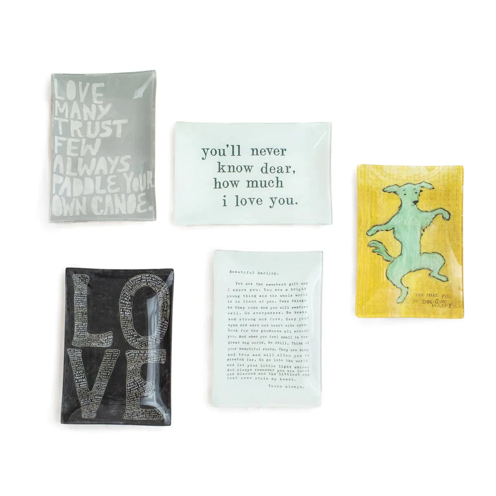 Large Decoupage Plates