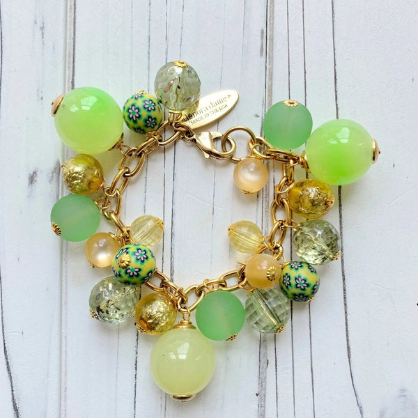 Lemon & Lime Charm Bracelet
