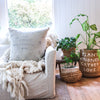 Pillow Collection - What A Wonderful World (Stone Washed Linen) - 24”x24