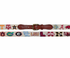 SEC Light Khaki Needlepoint Belt