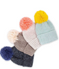 Cashmere Blended Cotton Candy Beanie
