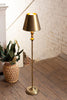 antique gold floor lamp with metal shade
