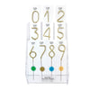 Big Golden Sparkler Wand Number