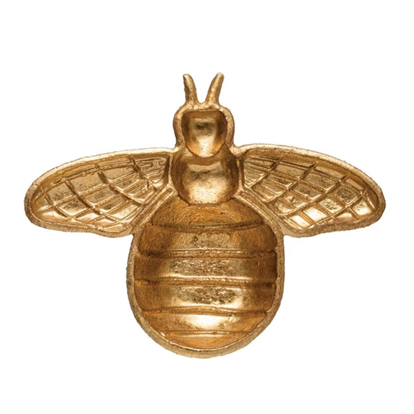 Decorative Cast Iron Bee Shaped Dish