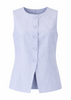 Oxford Stripe Vest
