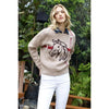 Horse Head Print Sweater