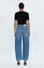 WES HIGH RISE BARREL JEAN - SPECTACLE