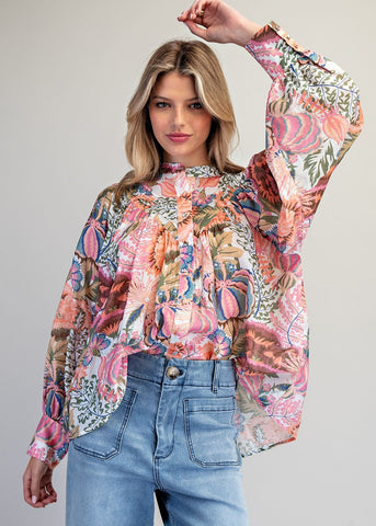 Floral Printed Blouse