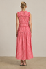 Smocked Gingham Maxi Dress