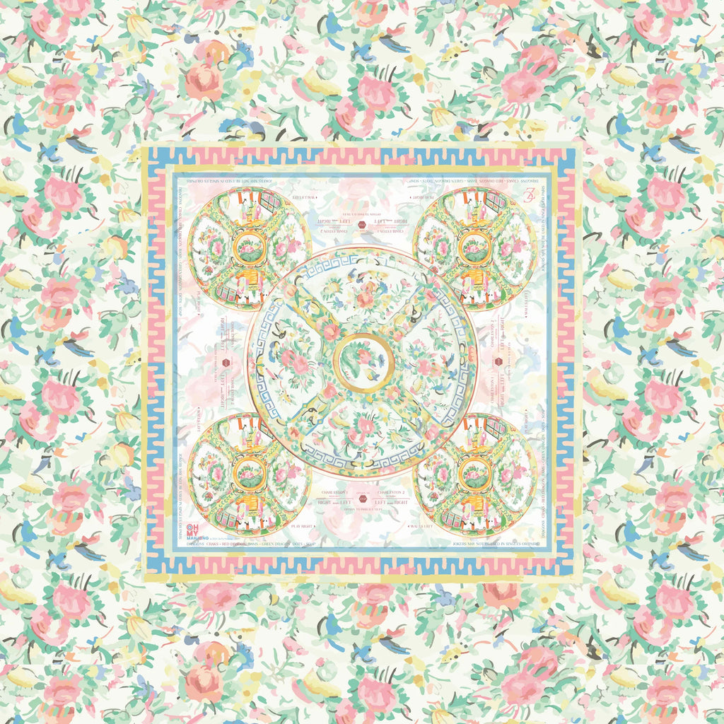 Aristocrat Mahjong Tablecloth