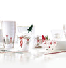 Gold Foil Frost Cup - Ornaments - Set of 8