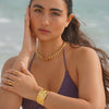 Roxi Hammered Cuff Bracelet