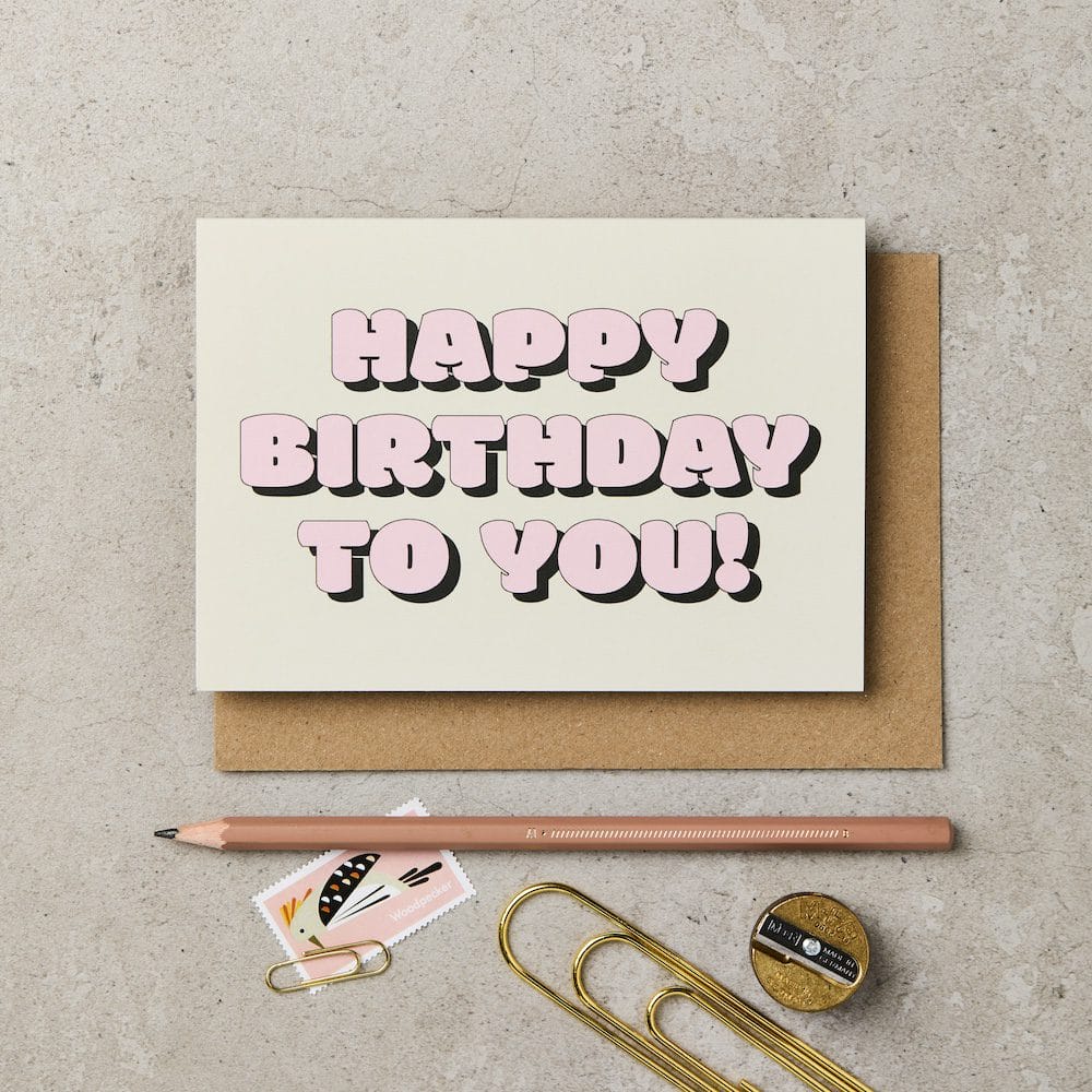 Hand-Printed Occasion Cards