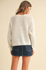 Flag Knitted Sweater Top