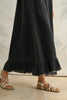 Navy Embroidered Detail Gauze Dress