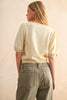 Puff Short Sleeve Cardigan