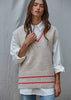 Taupe Sweater Vest