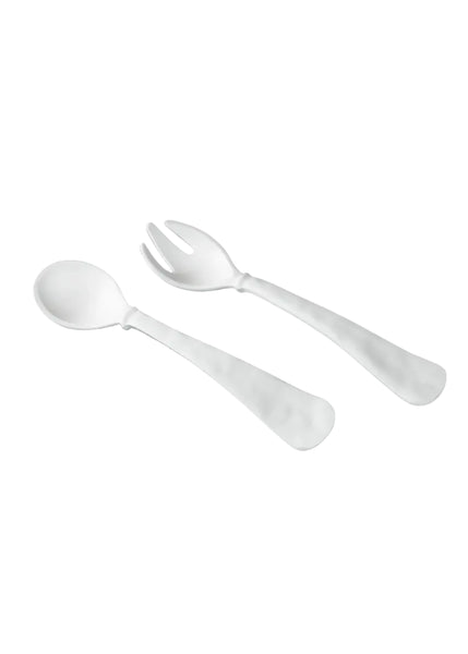 VIDA Nube Large Salad Servers - White