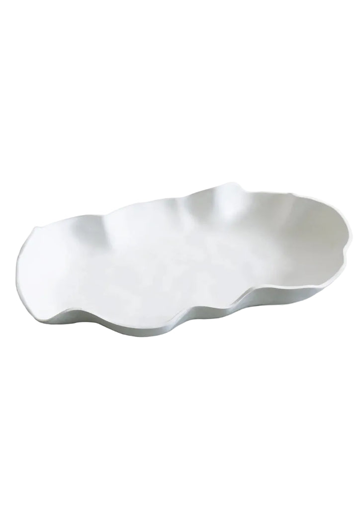 VIDA Nube Large Platter - White