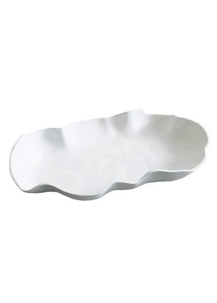 VIDA Nube Large Platter - White