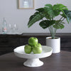 VIDA Nube Round Pedestal Cake Plate - White