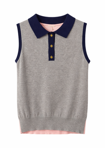 Color Block Knit Top