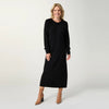 Heavenly-Luxe Cable Knit Detail Dress