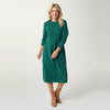 Heavenly-Luxe Cable Knit Detail Dress