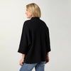 Heavenly-Luxe Stitch Detail Funnel Neck Sweater