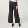 Ventura Brushed Stripe Wide Leg Crop Pant