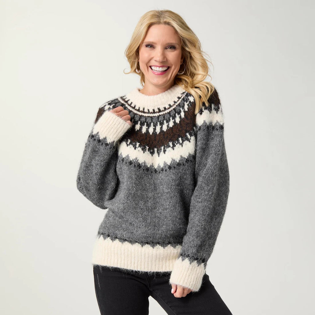 Perissa Heavy Mock Neck Sweater